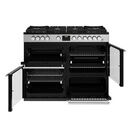 STOVES 444411504 110cm Precision Deluxe Dual Fuel Range Gas-Through-Glass Stainless Steel NEW FOR 2023 additional 5