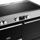 STOVES 444411499 Precision Deluxe Induction 100cm D1000Ei Touch Control Stainless Steel NEW FOR 2023 additional 2