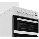 BEKO EDG507W 50cm Twin Cavity Gas Cooker with Gas Hob White additional 4