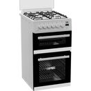 BEKO EDG507W 50cm Twin Cavity Gas Cooker with Gas Hob White additional 3