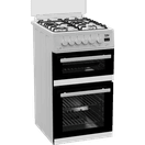 BEKO EDG507W 50cm Twin Cavity Gas Cooker with Gas Hob White additional 3