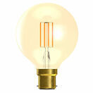 BELL 4W BC B22 LED Filament Bulb Vintage Globe Amber Glass 2000K (40w Equiv) additional 1