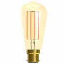 BELL 4W BC B22 LED Filament Bulb Vintage Squirrel Cage Amber Glass 2000K (40w Equiv) additional 1