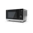 SHARP YC-PS204AU-S 20 Litre Microwave Oven - Black / Silver additional 3