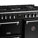 STOVES 444411434 Richmond Deluxe Gas Through Glass D900 Dual Fuel Range Cooker Black NEW FOR 2023 additional 4