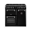STOVES 444411432 Richmond Deluxe D900 Dual Fuel 90cm Black NEW FOR 2023 additional 1