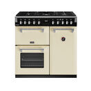 STOVES 444411433 Richmond Deluxe D900 Dual Fuel 90cm Range Cooker Classic Cream NEW FOR 2023 additional 1