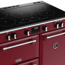 STOVES 444411533 Richmond Deluxe 90cm Electric Induction Range Cooker Chilli Red Touch Control NEW FOR 2023 additional 2