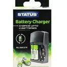 Status SBCB1PKB6 AA, AAA and 9V PP3 Battery Charger additional 1