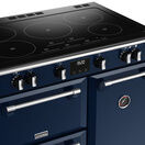 STOVES 444411536 Richmond Deluxe 90cm Electric Induction Range Cooker Midnight Blue Touch Control NEW FOR 2023 additional 2
