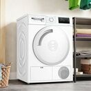 BOSCH WTH84001GB 8kg Heat Pump Tumble Dryer - White additional 2