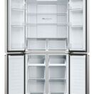 HAIER HCR3818ENMM American Style Fridge Freezer - Platinum Inox additional 3