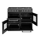 STOVES 444411540 Richmond Deluxe 100cm Dual Fuel Range Cooker Anthracite NEW FOR 2023 additional 2