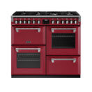 STOVES 444411543 Richmond Deluxe 100cm Dual Fuel Range Cooker Chilli Red NEW FOR 2023 additional 1