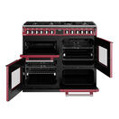 STOVES 444411543 Richmond Deluxe 100cm Dual Fuel Range Cooker Chilli Red NEW FOR 2023 additional 2