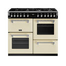 STOVES 444411441 Richmond Deluxe 100cm Dual Fuel Range Cooker Classic Cream NEW FOR 2023 additional 1