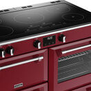 STOVES 444411563 Richmond Deluxe 100cm Electric Induction Range Cooker Chilli Red Touch Controls NEW FOR 2023 additional 2