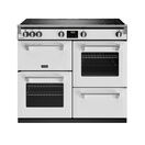 STOVES 444411564 Richmond Deluxe 100cm Touch Controls Electric Induction Range Cooker Icy White NEW FOR 2023 additional 1