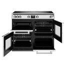 STOVES 444411564 Richmond Deluxe 100cm Touch Controls Electric Induction Range Cooker Icy White NEW FOR 2023 additional 2