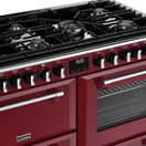 STOVES 444411573 Richmond Deluxe 110cm Dual Fuel Range Cooker Chilli Red NEW FOR 2023 additional 4