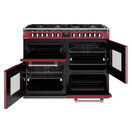 STOVES 444411573 Richmond Deluxe 110cm Dual Fuel Range Cooker Chilli Red NEW FOR 2023 additional 2