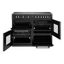 STOVES 444411453 Richmond Deluxe 110cm Rotary Control Electric Induction Range Cooker Black NEW FOR 2023 additional 2