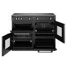 STOVES 444411455 Richmond Deluxe 110cm Electric Induction Range Cooker Black Touch Control NEW FOR 2023 additional 4