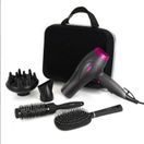CARMEN C81072 Neon Hair Dryer Styling Set Graphite and Pink additional 1