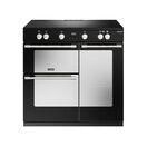 STOVES 444411464 Sterling Deluxe D900 Electric Induction Range Cooker Touch Control Black NEW FOR 2023 additional 1