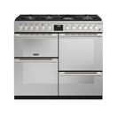 STOVES 444411476 Sterling Deluxe D1100DF Dual Fuel Range Cooker Stainless Steel NEW FOR 2023 additional 1