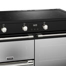 STOVES 444411472 Sterling Deluxe D1000 Electric Induction 100cm Range Cooker Touch Control Black NEW FOR 2023 additional 4