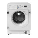 INDESIT BIWMIL91485 1400rpm Built in Front Loading 9KG Washing Machine White additional 1
