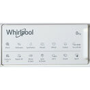 WHIRLPOOL BIWMWG81485 Built in Front Loading 1400rpm 8KG Washing Machine White additional 12