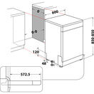 HOTPOINT H2FHL626XUK 60cm 14 Place Freestanding Dishwasher Inox additional 11