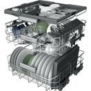 H7FHP43X HOTPOINT 60cm 15 Place Settings Freestanding Dishwasher Inox additional 4