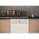HOTPOINT H7FHS41 60cm 15 Place Settings Freestanding Dishwasher White additional 7