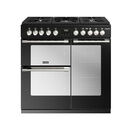 STOVES 444411458 Sterling Deluxe S900DF 90cm Dual Fuel Range Cooker Black NEW FOR 2023 additional 1