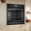 Neff B54CR71G0B 60cm Slide and Hide Built In Electric Single Oven Graphite additional 5