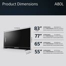 Sony XR55A80LU 55"4K UHD HDR Google Smart TV additional 13