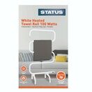 STATUS WHTR-100W1PKB 100w Portable Heated Towel Rail White additional 1