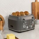 RANGEMASTER RMCL4S201GY 4 Slice Toaster - Matte Grey additional 4