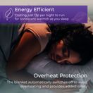 CARMEN King Fitted Electric Blanket King Size additional 5