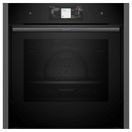 NEFF B64FT53G0B N90 Built In Slide &amp; Hide Single Oven with Steam Function Graphite-Grey additional 1