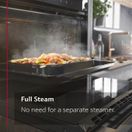 NEFF B64FT53G0B N90 Built In Slide &amp; Hide Single Oven with Steam Function Graphite-Grey additional 7