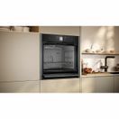 NEFF B64FT53G0B N90 Built In Slide &amp; Hide Single Oven with Steam Function Graphite-Grey additional 3