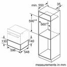 NEFF N34HA11G1B Warming Drawer 29cm Black Glass Graphite-Grey additional 4