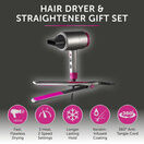 CARMEN C81181 Neon DC Pro Keratin Hair Dryer and Ceramic Straightener Neon Pink and Graphite Grey additional 2
