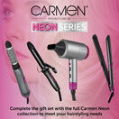 CARMEN C81181 Neon DC Pro Keratin Hair Dryer and Ceramic Straightener Neon Pink and Graphite Grey additional 6