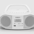 ROBERTS ZOOMBOX4WH Portable DAB/FM/CD/USB/SD-Card Player White additional 1