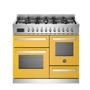 Bertazzoni Professional 100cm Range Cooker XG Oven Dual Fuel Yellow PRO106L3EGIT2 additional 1